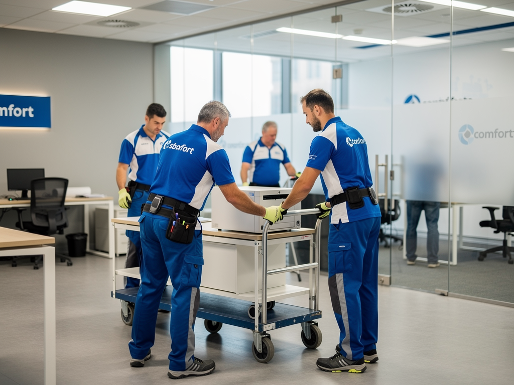 Déménagement professionnel et bureaux par Move Confort Services