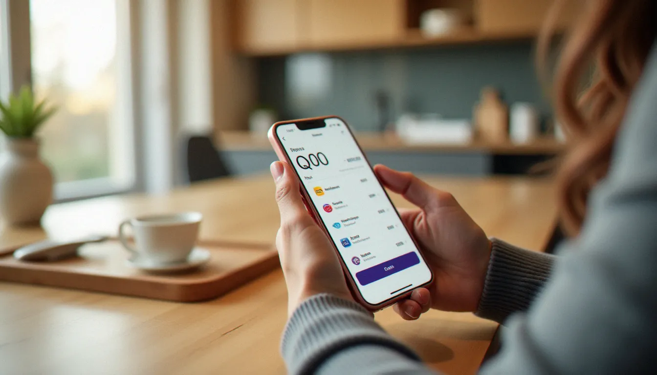 Client choisissant son mode de paiement sur smartphone pour régler un service à domicile sans recourir à une carte bancaire spécifique